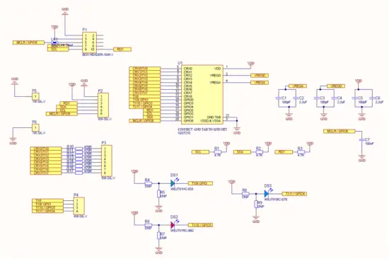 Azoteq IQS7222 EV02C Evaluation Kit Reference Designs fig 7-1
