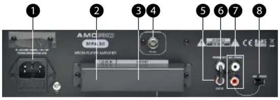 AMC MPA 30 Media Player Amplifier - fig1