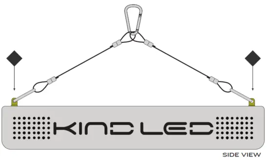 KIND LED XL1000 K5 Series Indoor WiFi LED Grow Light - K5 WiFi SERIES