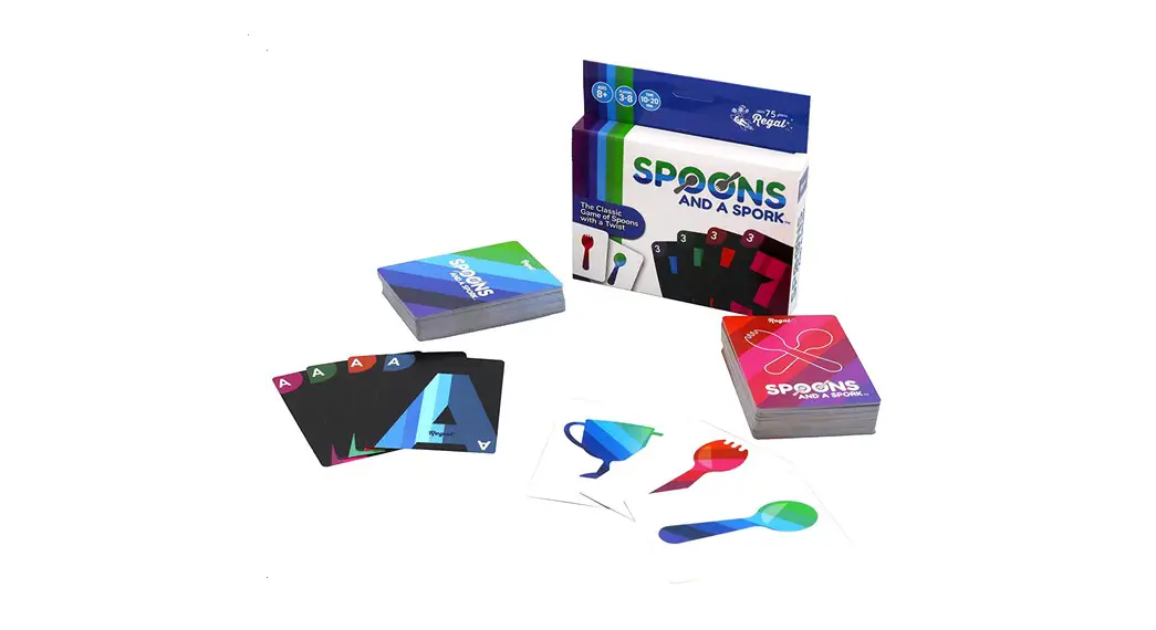 Regal Spoons And A Spork Family Card Game Instructions