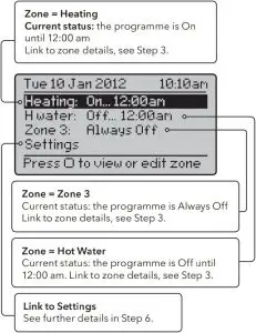 Home Screens Instructions