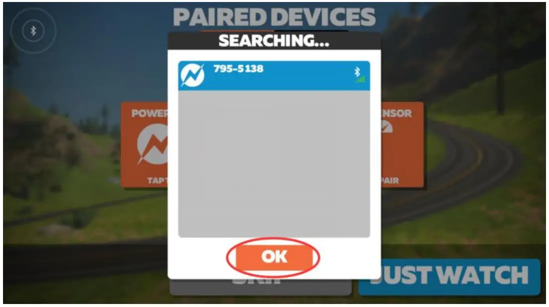 Training with Zwift app