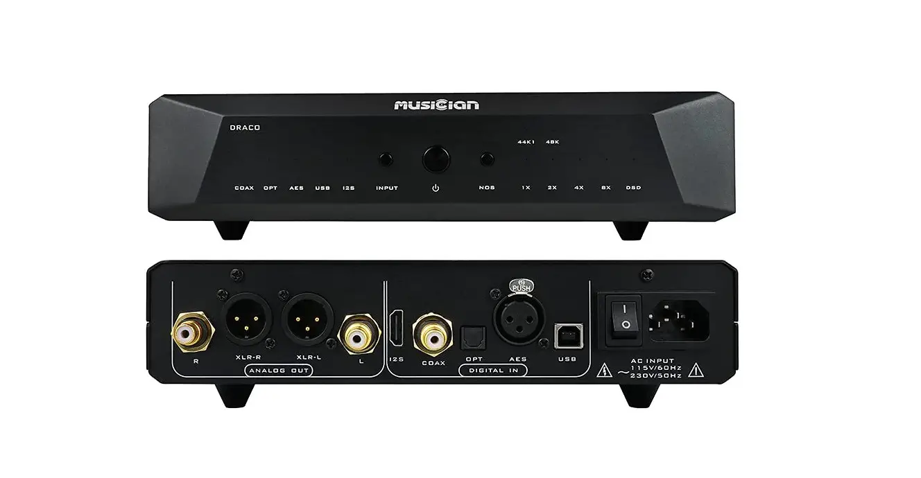 Musician Draco R2r Dac Hifi Entry-level Decoder User Manual