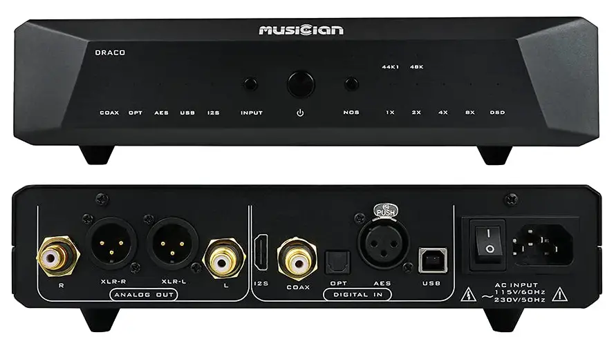 MUSICIAN Draco R2R DAC HiFi Entry-Level Decoder