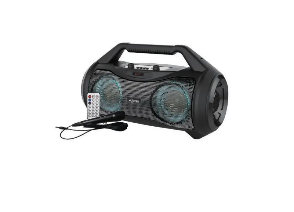 Axess Hifi Wireless Portable Bluetooth Media Speaker User Manual