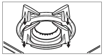Electrolux EGG7537K Gas on Glass Hob-fig12