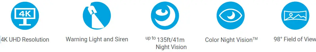 LOREX 4K UltraHD Digital 1 the boxFeatures