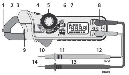 Laserliner-083-040A-MultiClamp-Meter-Pro-Clamp-Meter-fig-1