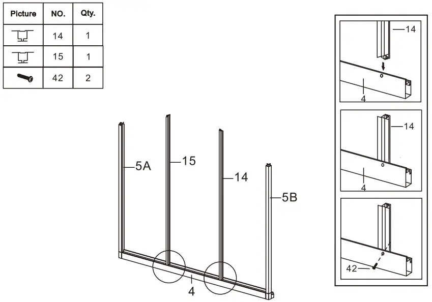 VEIKOUS PG0101 Aluminium Greenhouse fig11