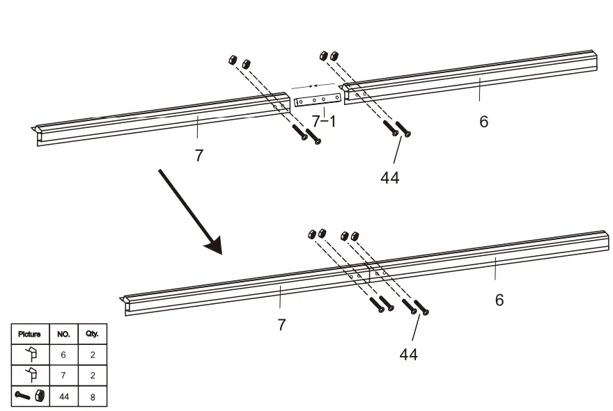 VEIKOUS PG0101 Aluminium Greenhouse fig24