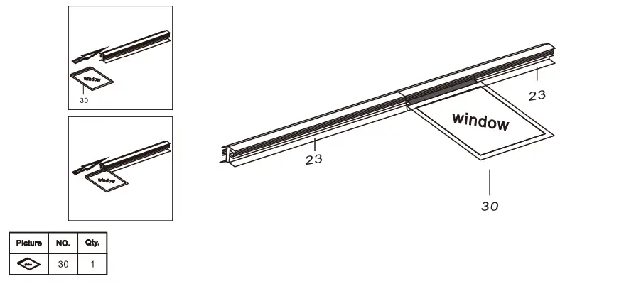 VEIKOUS PG0101 Aluminium Greenhouse fig27