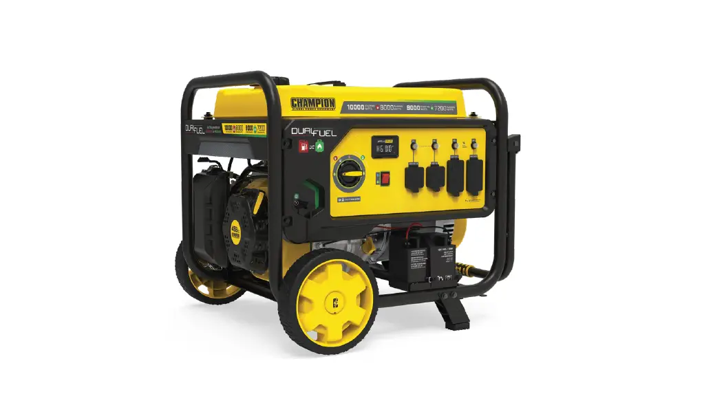 Champion 201062 8000w Dual Fuel Portable Generator User Guide