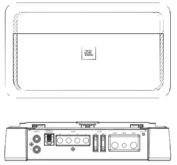 JBL 700BASS600 Stadium BassHub Amplifiers