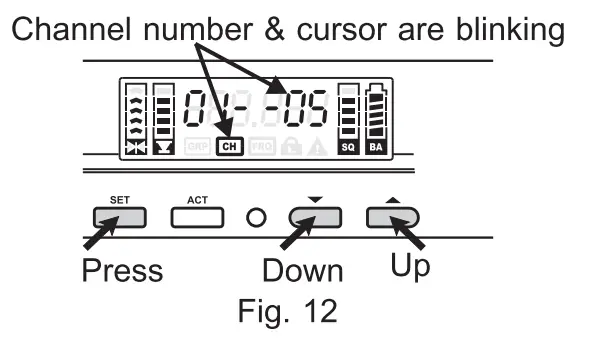 MIPRO ACT-311 Hand Wireless Microphone fig 12