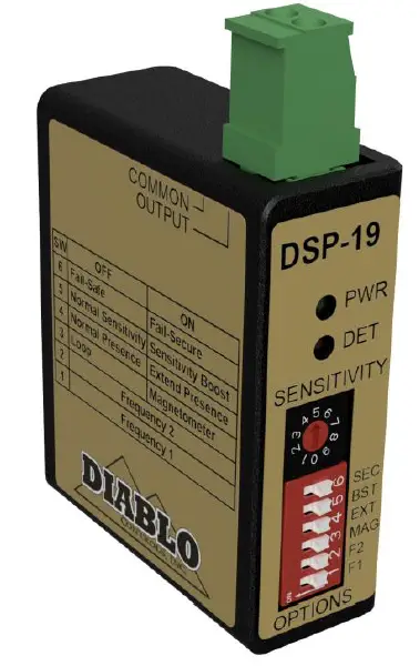 DIABLO-DSP-19-Low-Power-Loop-and-Free-exit-probe-Vehicle-Detector-PRODUCT