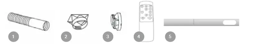 BluMill OL-BKY26-A011F Portable Air Conditioner Plus WiFi 7