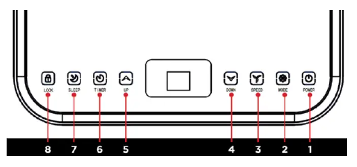 BluMill OL-BKY26-A011F Portable Air Conditioner Plus WiFi 8