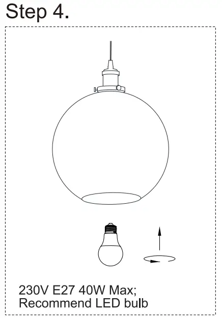 NOVA LIFE 52250-030-41 Interior Pendant Light 3