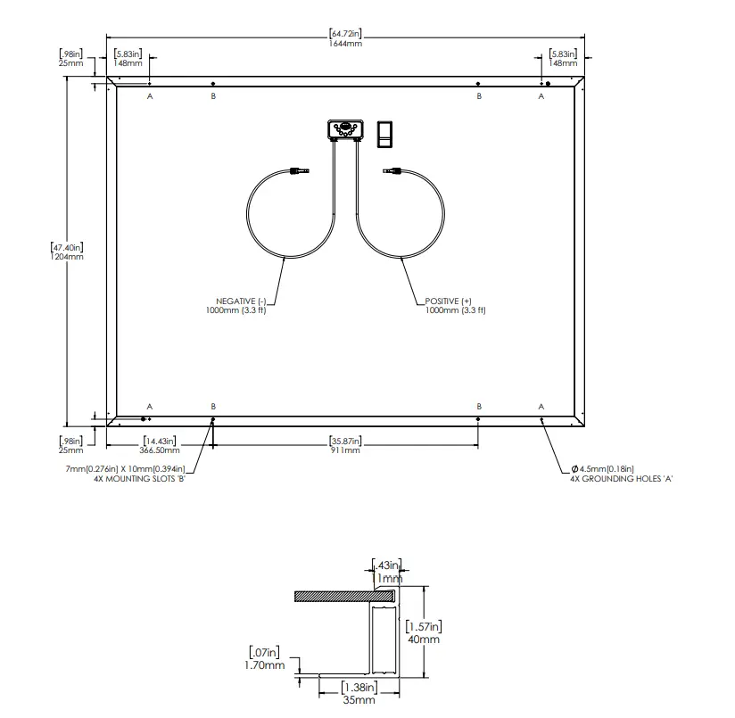 SOLARIA PowerXT-R 400 Watt Mono All-Black Solar Panel fig (8)
