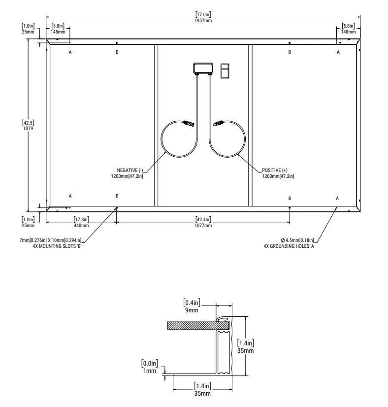 SOLARIA PowerXT-R 400 Watt Mono All-Black Solar Panel fig (9)