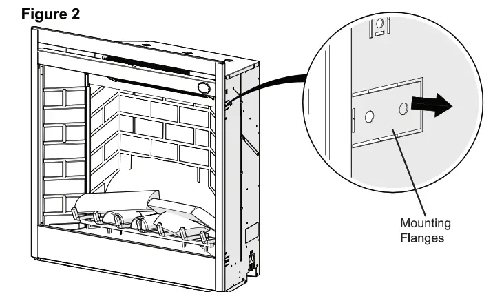 EMPIRE EF39 39 Inch Nexfire Traditional Electric Fireplace - Fig 1