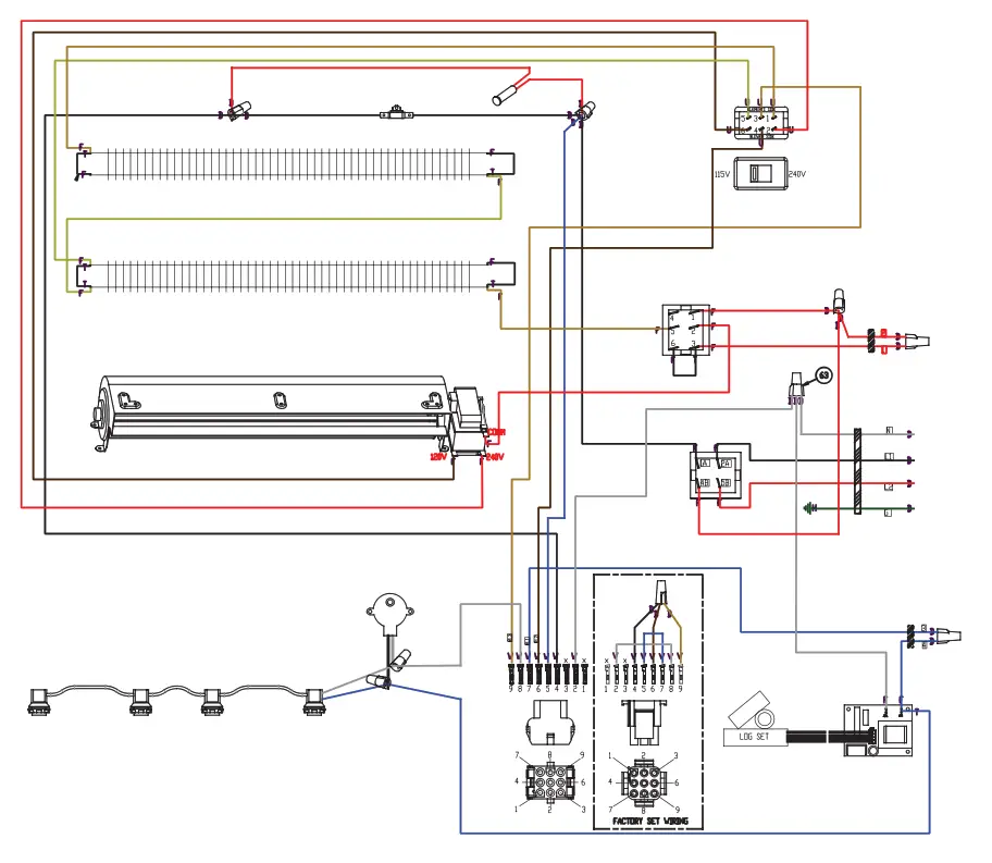 EMPIRE EF39 39 Inch Nexfire Traditional Electric Fireplace - Fig 18