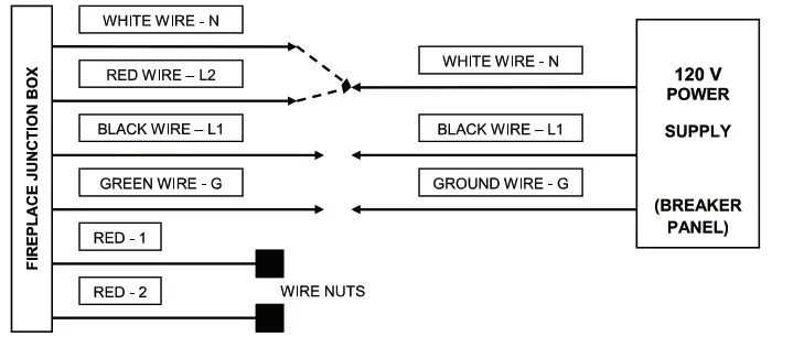 EMPIRE EF39 39 Inch Nexfire Traditional Electric Fireplace - Fig 5