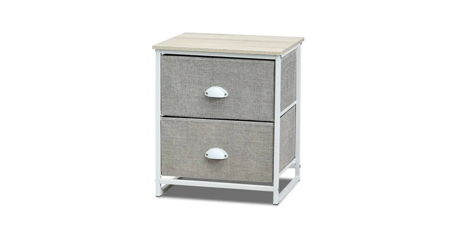 Gymax 2-drawer Storage Cabinet User Manual