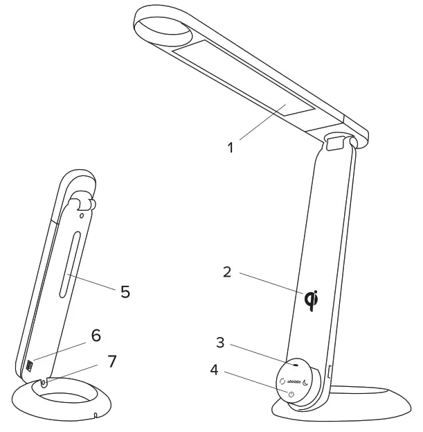 ubiolabs illumia LED Desk Lamp - Fig2
