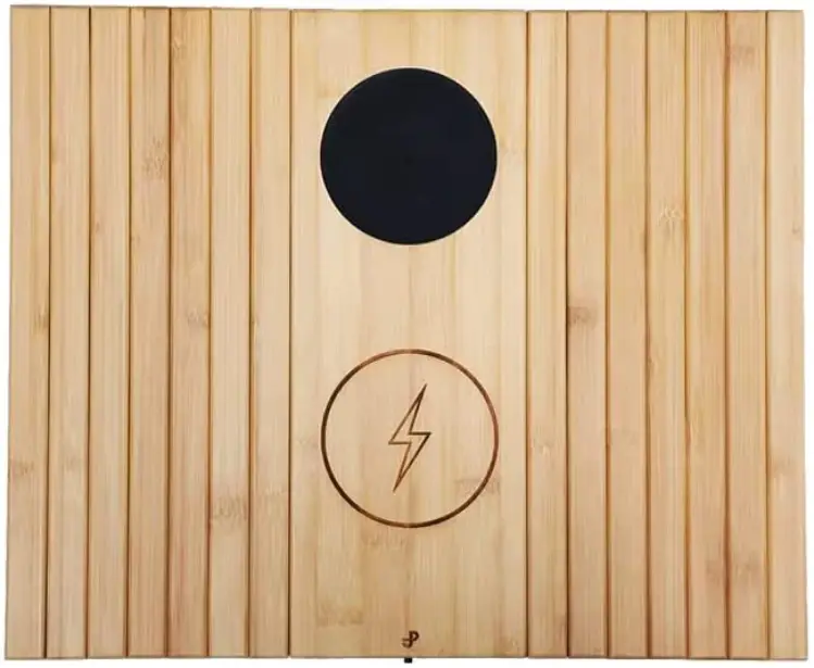 PJCOLL Sofa Armrest Tray with Wireless Charging