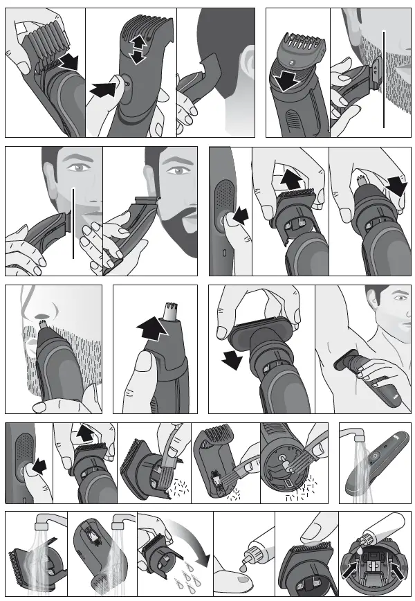 Braun Hair Clippers for Men (2)