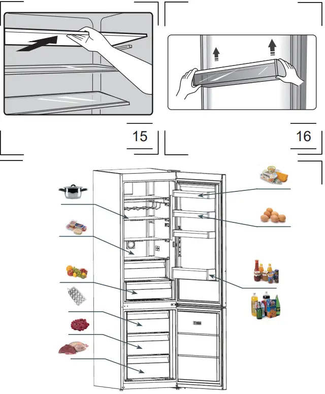 FAGOR-3FFK-6644X -No-Frost-Combi-Fridge-FIG-6