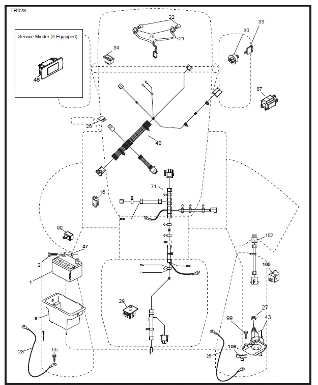 Poulan-pro-PP19A42-LAWN-TRACTOR-fig-2