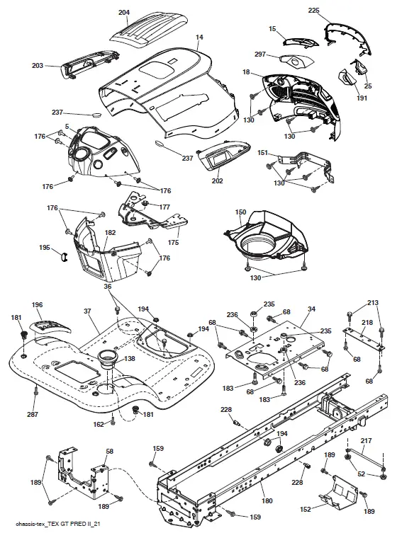 Poulan-pro-PP19A42-LAWN-TRACTOR-fig-3