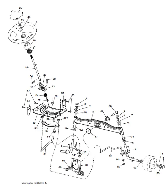 Poulan-pro-PP19A42-LAWN-TRACTOR-fig-6