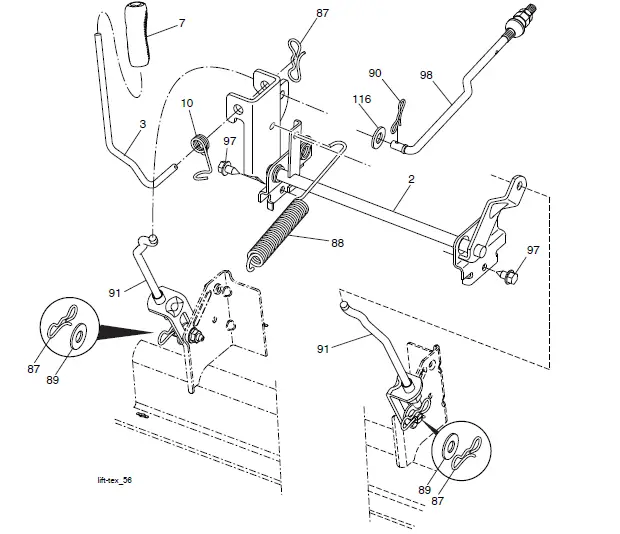Poulan-pro-PP19A42-LAWN-TRACTOR-fig-8