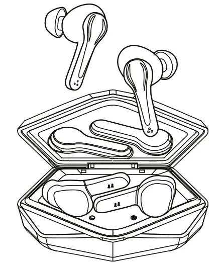 YENKEE YHP 03BT Rage Gaming TWS Earphones - Cover