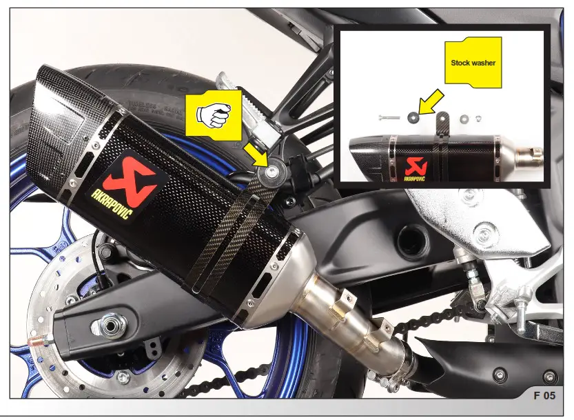 AKRAPOVIC Yamaha YZF R3 Slip On Line - fig21