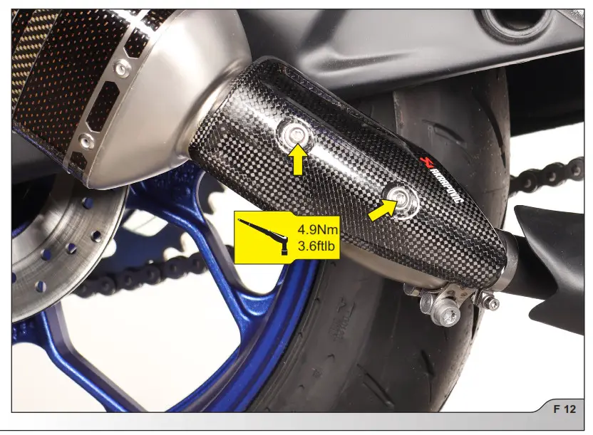 AKRAPOVIC Yamaha YZF R3 Slip On Line - fig29