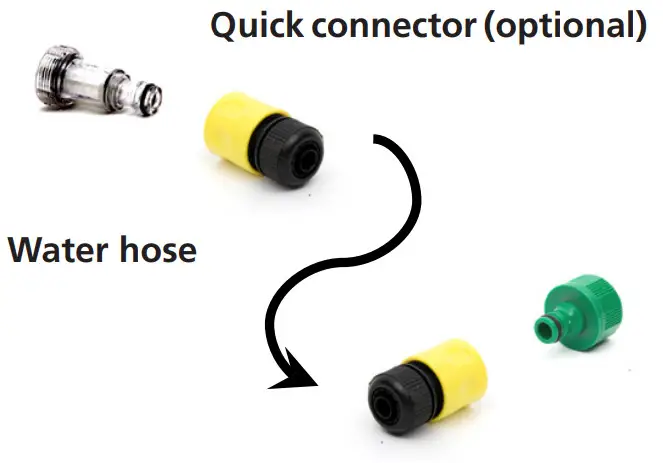 GREENCUT JET220C 4 HIDROLIMPIADORA - Quick connector