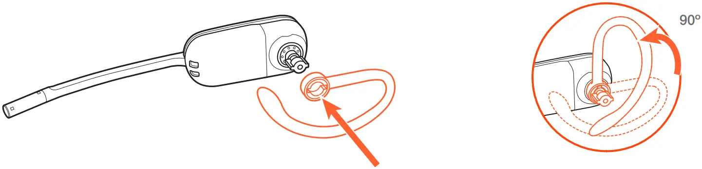 poly Savi 8200 Wireless DECT Headset System - FIGURE 10
