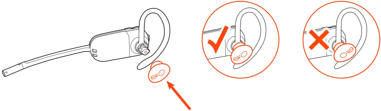 poly Savi 8200 Wireless DECT Headset System - FIGURE 11