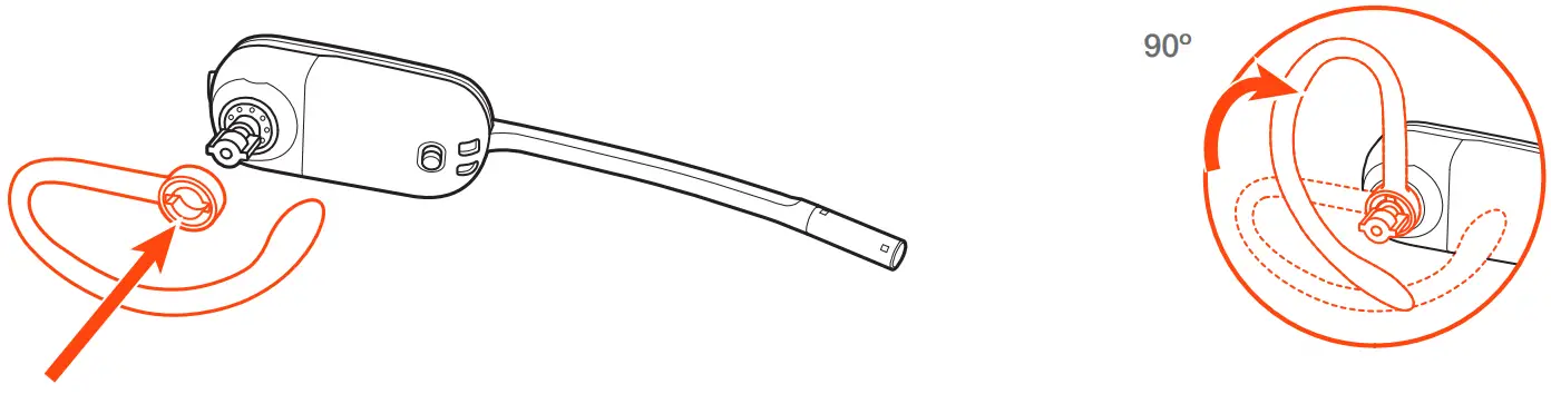 poly Savi 8200 Wireless DECT Headset System - FIGURE 12