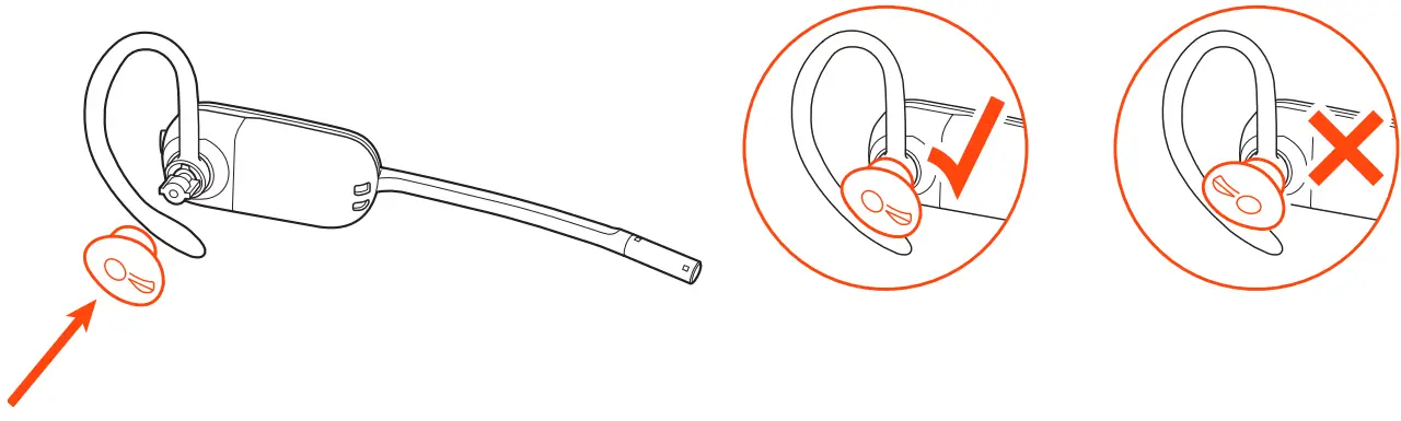 poly Savi 8200 Wireless DECT Headset System - FIGURE 13