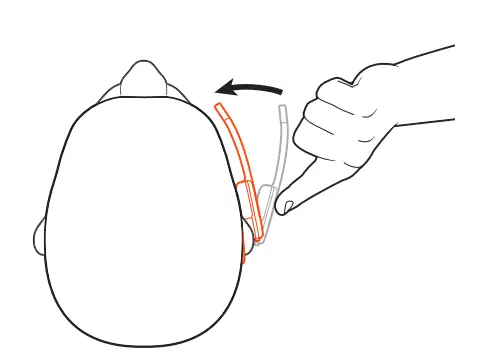 poly Savi 8200 Wireless DECT Headset System - FIGURE 21