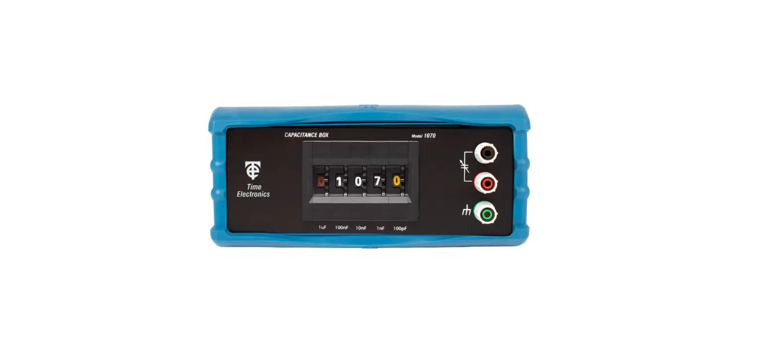 Time Electronics 1070 Capacitance Decade Box User Manual Time Electronics 1070 Capacitance Decade Box User Manual