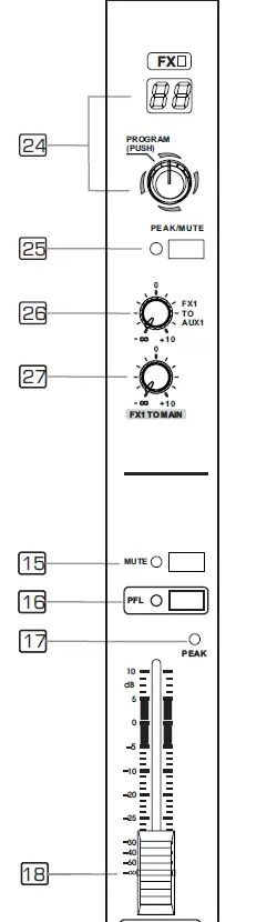 TOPP PRO DPM-1622CFX Professional Audio Gear 9