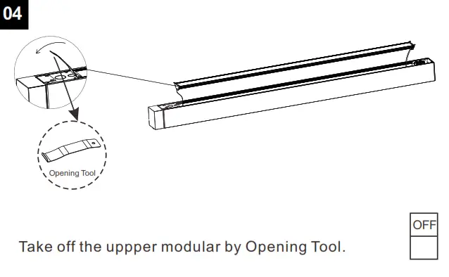 universal douglas LVLBP34 90 LED Linear Pendant Light - Sensor4