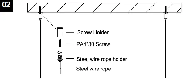 universal douglas LVLBP34 90 LED Linear Pendant Light - fig 1