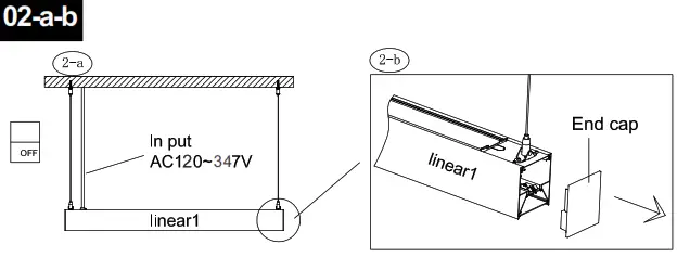 universal douglas LVLBP34 90 LED Linear Pendant Light - fig17